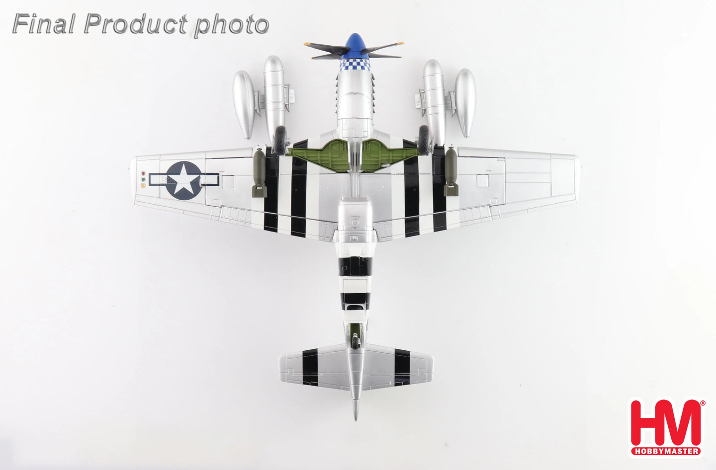 HOBBY MASTER P-51D USAAF "GRIM REAPER" 463702 355TH FS 9TH 1945